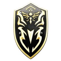 Munetoshi Black Gold Legend Royal Guard Shield Foam Replica Cosplay Disp... - £16.83 GBP