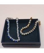2 Vintage Avon Tennis Bracelets, 1 goldtone, 1 silvertone - $54.51 CAD