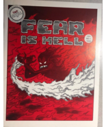 FEAR IS HELL #1 (1988) C&amp;T Graphics Comics B&amp;W magazine FINE+ - $14.84