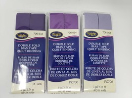 Wrights Double Fold Bias Tape Quilt Binding - £6.96 GBP