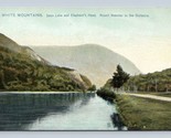 Saco Lac Et Éléphants Tête Blanc Montagnes Nh Raphael Tuck DB Postale Un... - $6.10