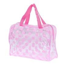 Women  Transparent Cosmetic Bag Travel Makeup Wash Bag Clear Handbag Bathing  To - £44.81 GBP