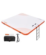 VEVOR Inflatable Floating Dock, 10 x 10FT Inflatable Dock Platform, Non-... - $11,189.91 MXN