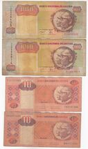 Angola, 10, 1000 Kwanzas, (full of 4) National Bank of Angola-
show orig... - $9.14