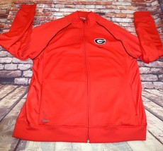 Nike Team Georgia Bulldogs Red Full-Zip Jacket XL *Read* - $19.00