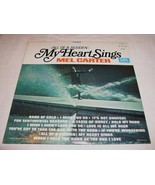 MEL CARTER HEART SINGS RECORD ALBUM VINYL LP VINTAGE 1965 IMPERIAL LABEL - £19.57 GBP