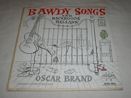 Oscar Brand Vintage Folk Phonograph Record ALBUM/LP - £31.31 GBP