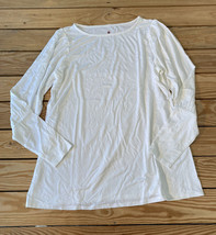 Laurie felt NWOT Women’s silky rayon bamboo cuff sleeve shirt size S white x6 - £11.17 GBP