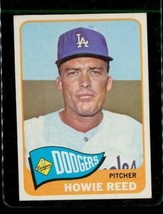 Vintage 1965 Topps Baseball Trading Card #544 Howie Reed Dodgers Pitcher - £7.70 GBP