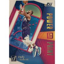 2020-21 Donruss Basketball Rudy Gobert* Power in the Paint Insert #1 - U... - $6.92