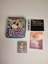 Mario`s Picross Nintendo Game Boy Game with Box &amp; Some Inserts RARE - £67.50 GBP