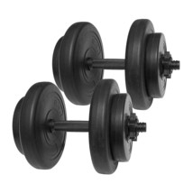 40 Pound All Purpose Weight Dumbbell Set, 14 Item, Black - £222.93 GBP