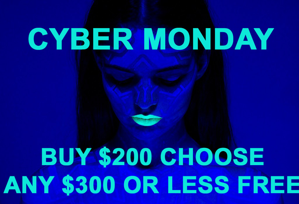 Primary image for NOV 27 MONDAY ONLY CYBER MONDAY SPEND $200 CHOOSE ANY $300 OR LESS ITEM FREE