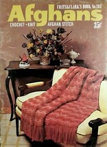 Afghans (Coats and Clark&#39;s Book #203) / 1971 Patterns for 12+ Afghans - £1.84 GBP