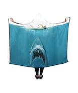 Jaw Shark Hooded Blanket 60&quot; x 50&quot; - $74.70 CAD