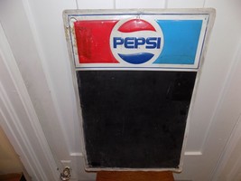 Vintage Pepsi Chalkboard Aluminum Sign - $74.25