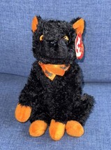 2001 Retired Ty B EAN Ie Baby~Fraidy The Halloween Black Cat Kitten 6&quot;~MWMTs New - £8.81 GBP