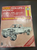 Haynes 1980-1996 Ford Pick-ups and Bronco Automotive Repair Manual 36058 880 - £9.36 GBP