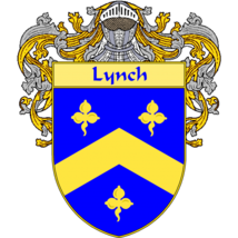 Lynch Family Crest / Coat of Arms JPG and PDF - Instant Download - £2.31 GBP