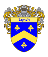 Lynch Family Crest / Coat of Arms JPG and PDF - Instant Download - $2.90