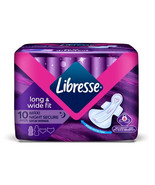 LIBRESSE Maxi Night Secure  32cm Wings Long and Wide Fit-Heavy Flow X 7 ... - $3,900.43 MXN