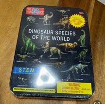 T.S. SHURE Bendon Dinosaur Species Of The World  Educational Magnets Tin... - £5.08 GBP