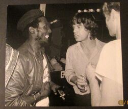 JIMMY CLIFF &amp; MICK JAGGER ( ORIG,VINTAGE,ARCHIVE PHOTO COLLECTION) - $10,897.71 MXN
