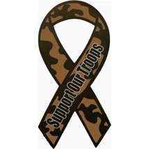 Support Our Troops Camouflage Refrigerator Magnet 8&quot; - £8.52 GBP