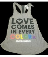 Disney Womens Tank Top Size Small Love Comes in Every Color Pride Run Di... - £12.01 GBP