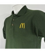 McDONALDS Fast Food Employee Uniform Polo Shirt Green Size XL NEW - $25.49