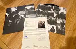 VAN MORRISON Auto VINYL LP Record  THE HEALING GAME LOA JSA - $692.99