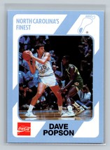 Dave Popson #153 1989 Collegiate Collection North Carolina&#39;s FinestTar Heels - £1.56 GBP