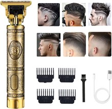 Hair Clippers For Men, Cordless Electric Hair Trimmer, Rechargeable, Buddha. - £21.98 GBP
