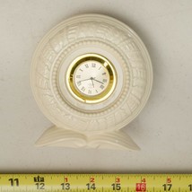 Lenox Woodland Timely Traditions Quartz Porcelain Desk Clock - £15.81 GBP