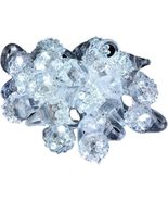 C&amp;H Solutions Shining White Clear LED Flashing Jelly Bumpy Finger Rings ... - $162.53 MXN+