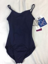 MotionWear Leotard Style Dance Aerobics Blue PA Petite Adult NWT #2604 - £15.45 GBP