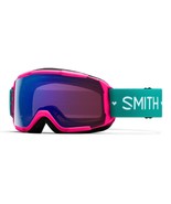 SMITH Optics Grom Kid&#39;s Youth Snow Winter Goggle ChromaPop Rose Flash Pi... - $69.54 CAD