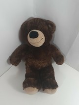 Build-A-Bear Workshop Dark Brown Teddy Bear 15&quot; BABW Plush Stuffed Animal 2010 - £11.97 GBP