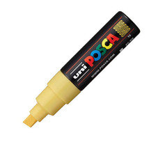 Uni Posca PC-8K Chisel Tip Paint Marker - Straw Yellow - £12.16 GBP