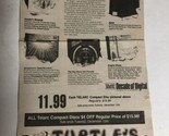 Vintage 80s Turtles Music Record Store Print Ad pa5 - $6.92