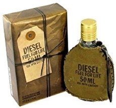 Diesel Fuel For Life Cologne 1.7 oz 2.5 oz EDT Spray Pour Homme * SEALED IN BOX - £52.74 GBP+