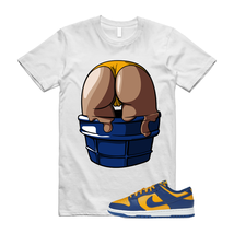 CONE T Shirt for Dunk Low Blue Jay University Yellow Michigan 1 UCLA Gold - £23.46 GBP+