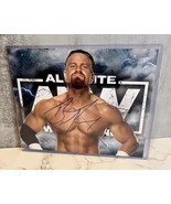 Buddy Matthews Autograph 8x10 AEW WWE NXT IMPACT Wrestling House Of Black - £11.58 GBP