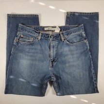 Vintage Gap Easy Fit Medium Wash Denim Blue Jeans Made In Mexico Men&#39;s 3... - $29.96