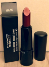 MAC Mineralize Rich Lipstick ALL OUT GORGEOUS Boxed New Gloss Balm - £19.55 GBP