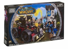 NEW SEALED Mega Bloks World of Warcraft 91026 Demolisher Attack 299 Pieces - $59.39