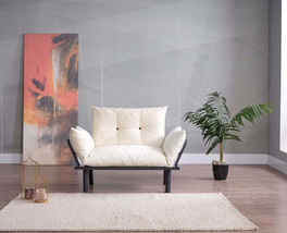 Sona Futon Love Seat: Stylish Sofa Bed &amp; Compact Lounger - $4,007.40 MXN