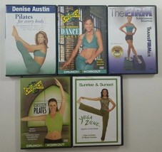 Yoga Pilates Fitness Dvd Bundle Of 5 Titles - See Description For Titles - £14.61 GBP