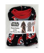 star wars plush robe with 2pc fleece set - XS (4) size - NWT - $29.45