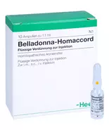 Belladonna Homaccord Ampoules 10 AMPOULES (PACK OF 2 ) - $129.99